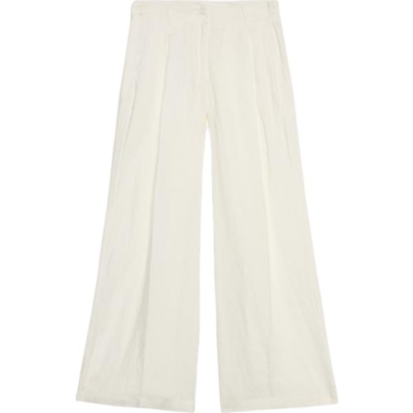 pantaloni a palazzo Oltre bianco