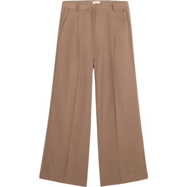 pantaloni a palazzo Oltre marrone