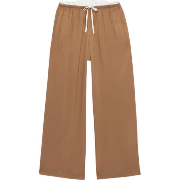 pantaloni a palazzo Oltre marrone