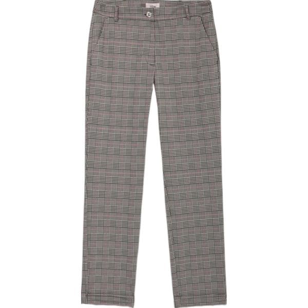 pantaloni Oltre grigio a quadri