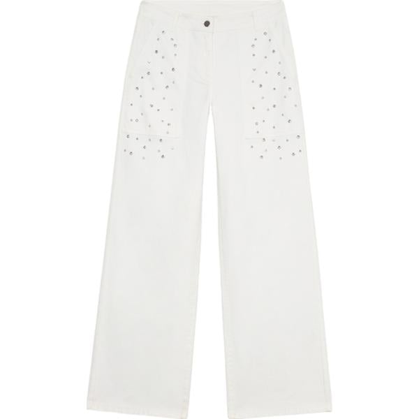 pantaloni a palazzo Oltre bianco