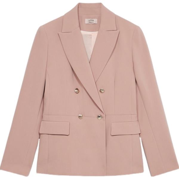 blazer Oltre rosa tinta unita