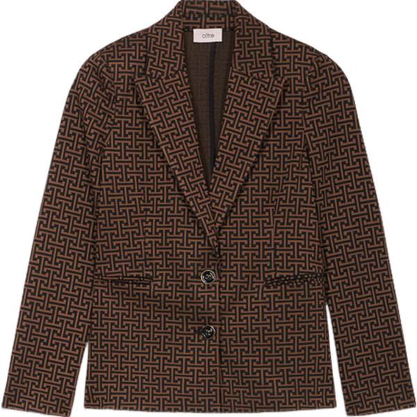 blazer Oltre marrone