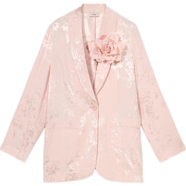 blazer Oltre rosa a fiori