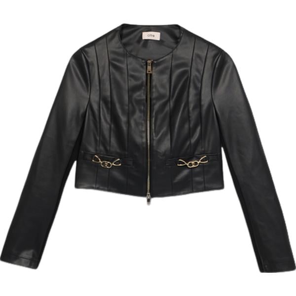 blazer Oltre nero tinta unita