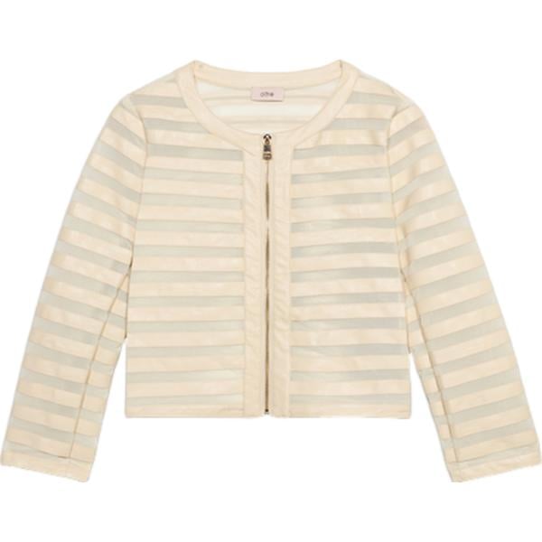 blazer Oltre marrone a righe