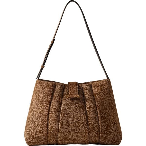 borse a spalla Borbonese marrone