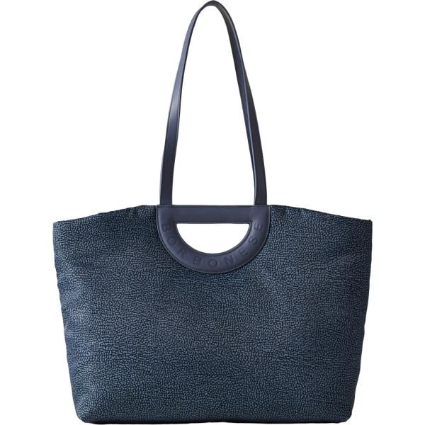 shopping bag Borbonese blu