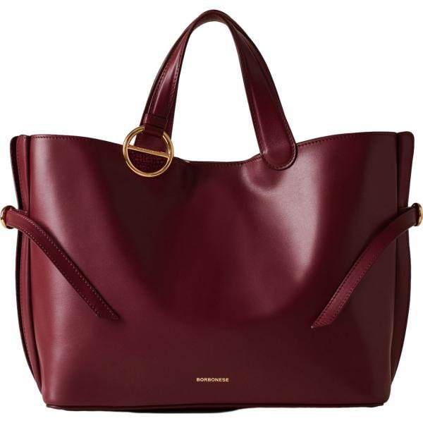 shopping bag Borbonese marrone