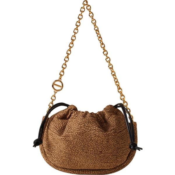 borse a spalla Borbonese marrone