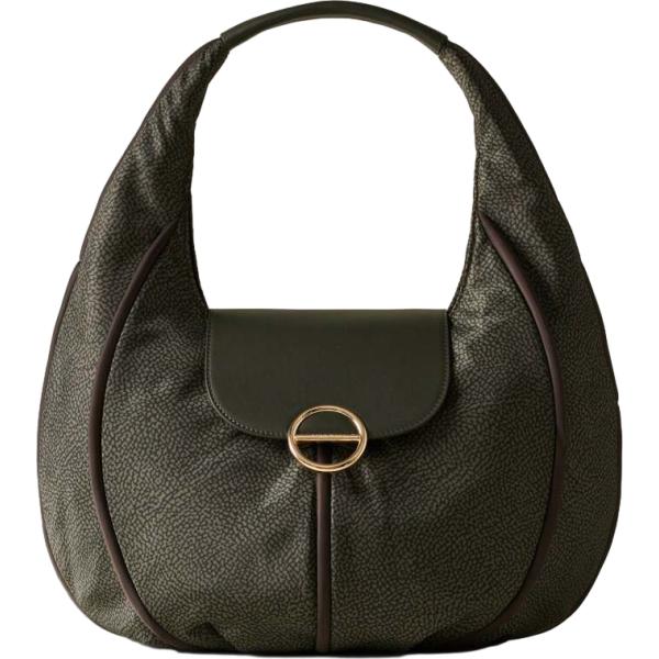 borse a mano Borbonese marrone con stampe