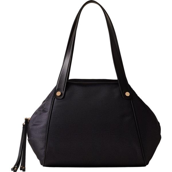 shopping bag Borbonese nero
