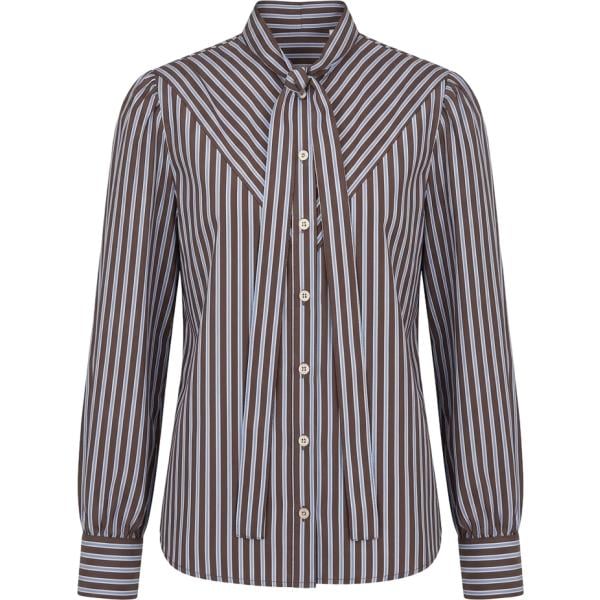 camicie Harmont&Blaine marrone a righe