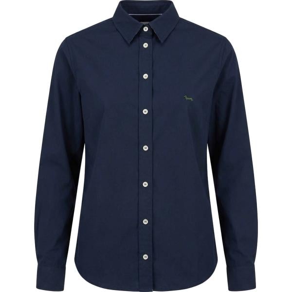 camicie Harmont&Blaine blu tinta unita