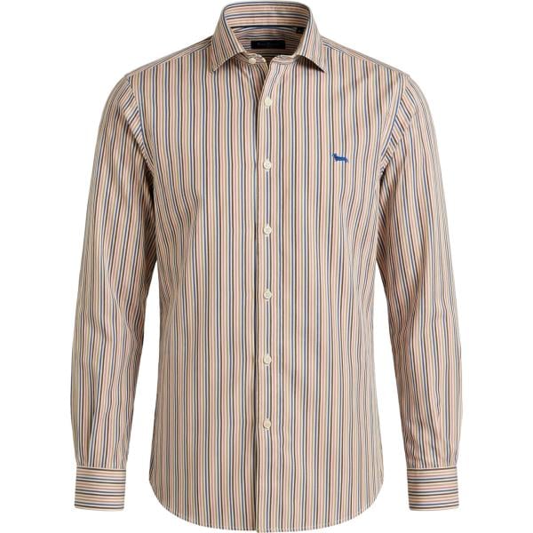camicie Harmont&Blaine marrone a righe
