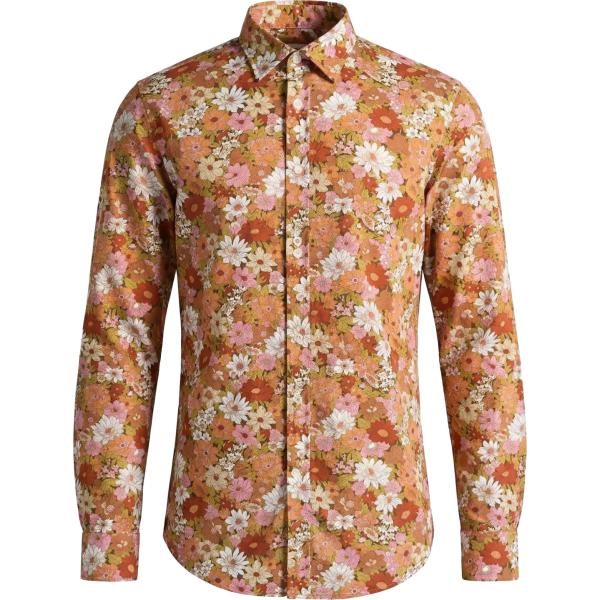 camicie Harmont&Blaine arancione a fiori