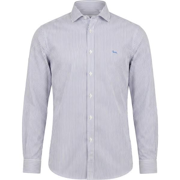 camicie Harmont&Blaine grigio a righe