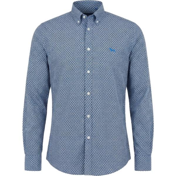 camicie Harmont&Blaine blu con stampe