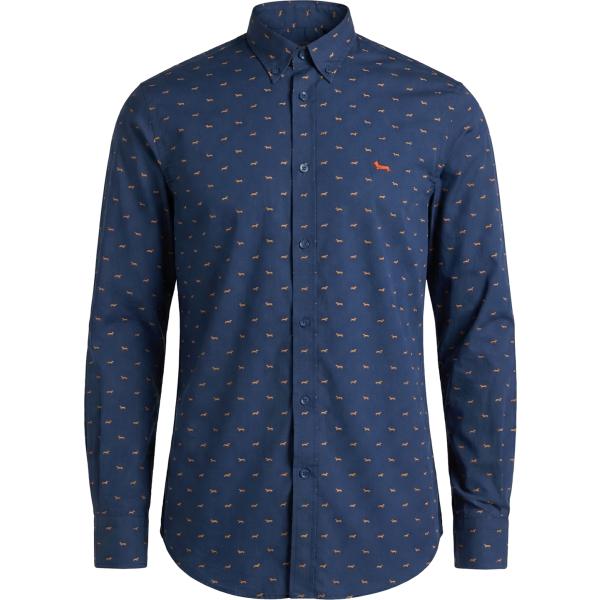 camicie Harmont&Blaine blu