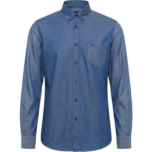 camicie Harmont&Blaine blu a righe
