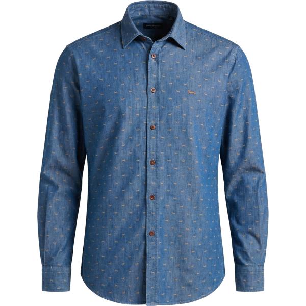 camicie Harmont&Blaine blu