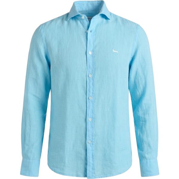 Camicia da uomo in azzurro Harmont&Blaine
