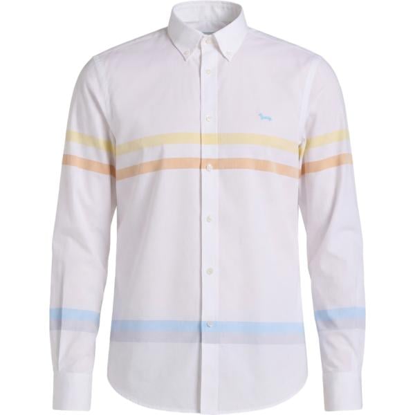 camicie Harmont&Blaine bianco a righe