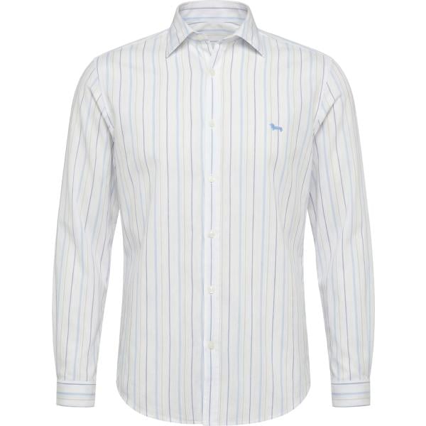 camicie Harmont&Blaine grigio a righe