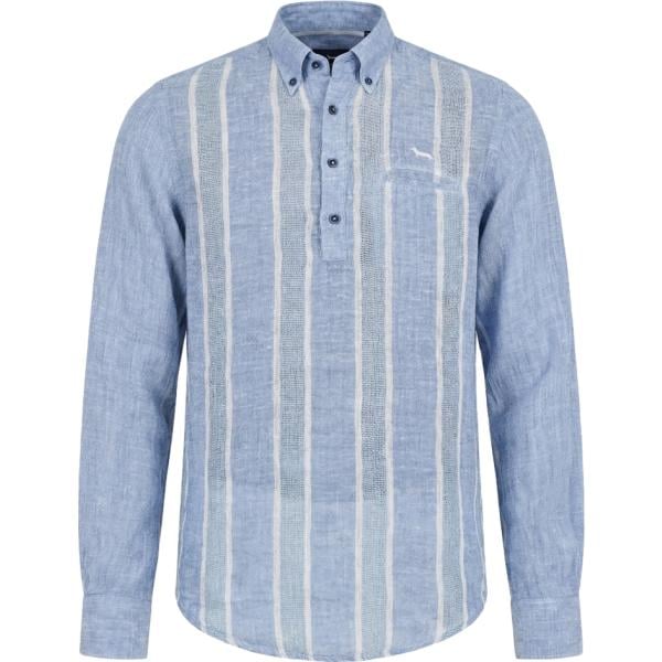 camicie Harmont&Blaine blu a righe