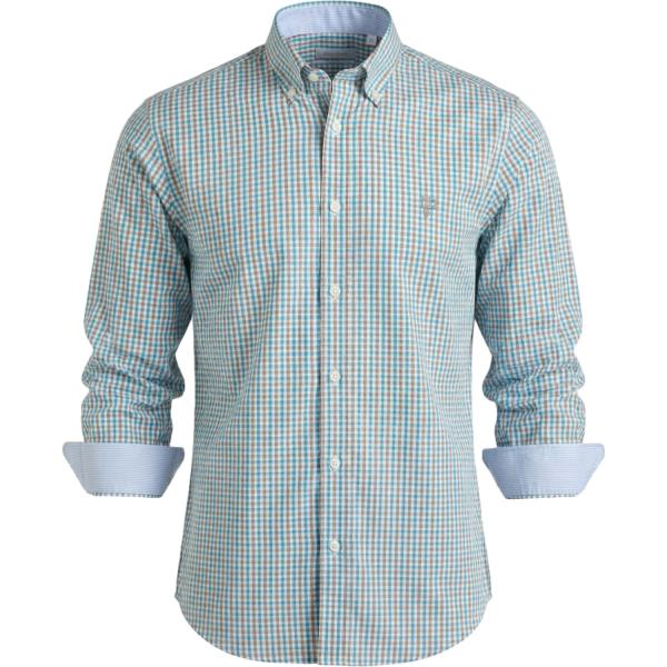 camicie Harmont&Blaine verde a quadri