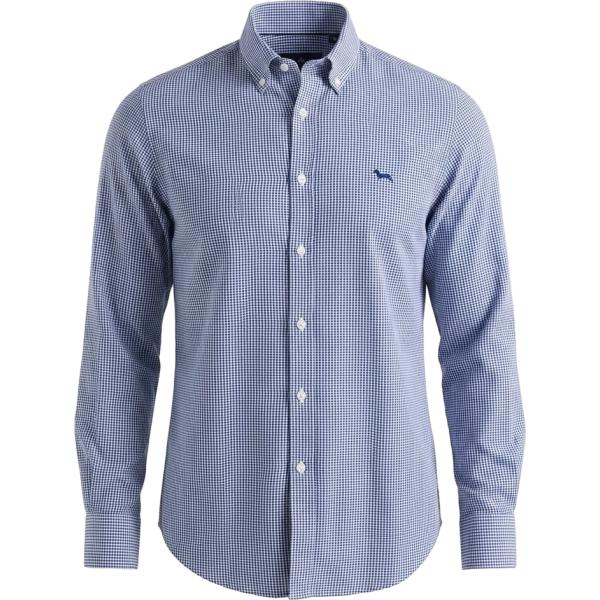 camicie Harmont&Blaine blu pied de poule