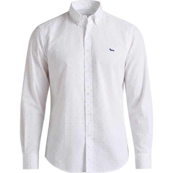 camicie Harmont&Blaine bianco a pois