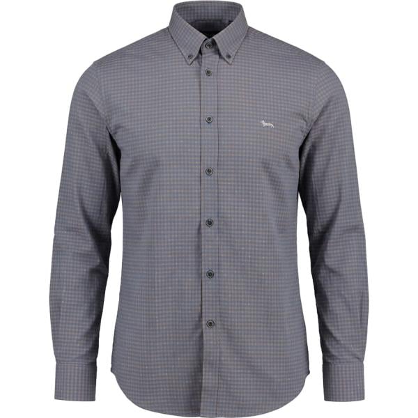 camicie Harmont&Blaine grigio a quadri