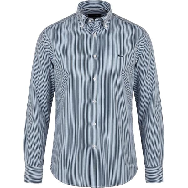 camicie Harmont&Blaine grigio a righe