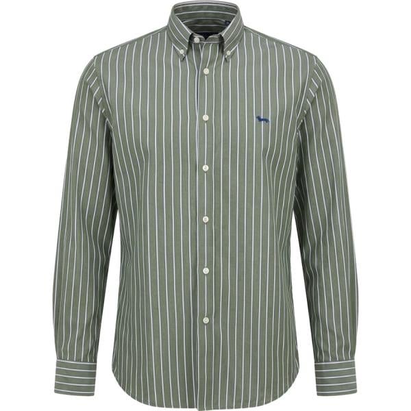 camicie Harmont&Blaine verde a righe