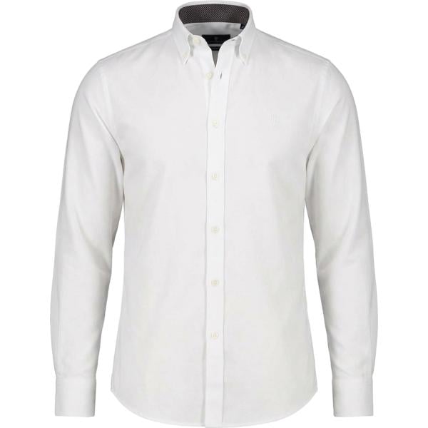 Camicia da uomo in bianco neve Harmont&Blaine