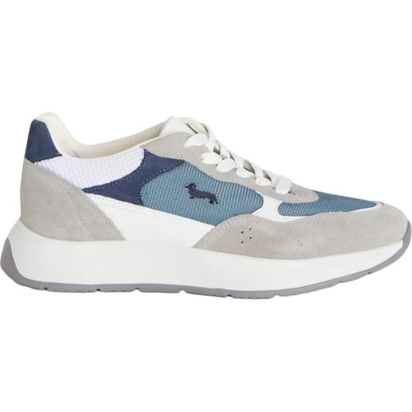 sneakers Harmont&Blaine bianco con stampe