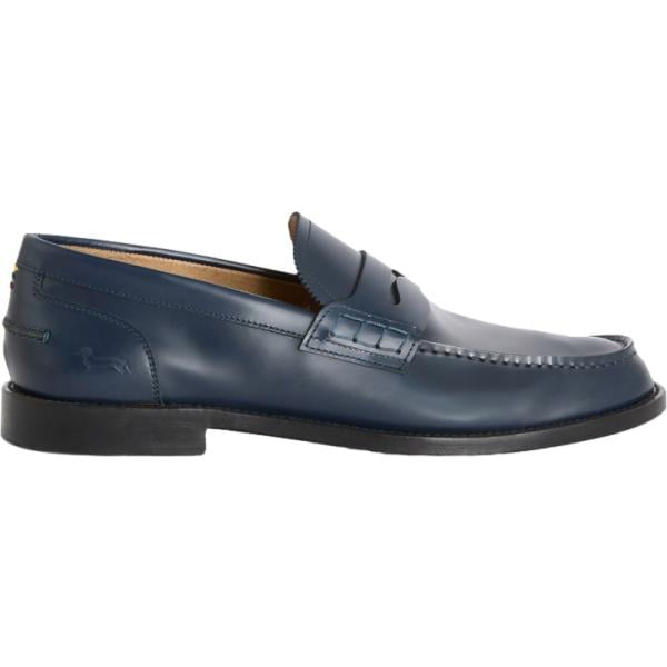 scarpe stringate Harmont&Blaine blu tinta unita