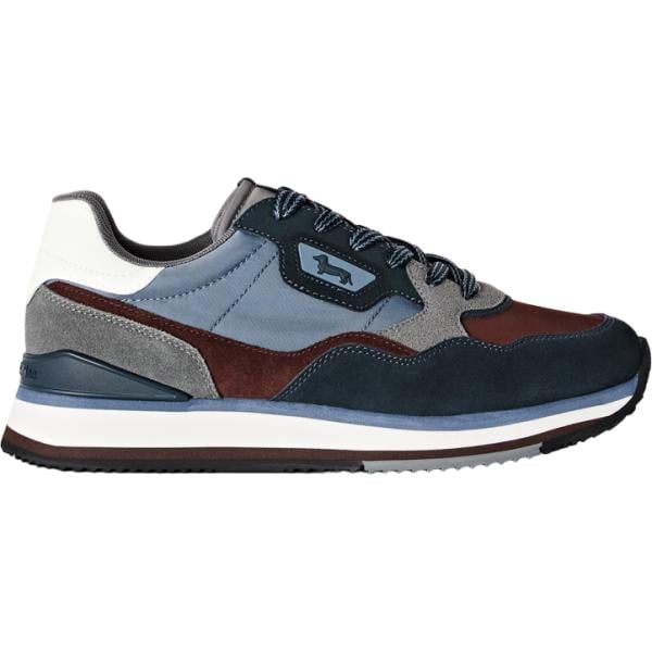 sneakers Harmont&Blaine nero a righe