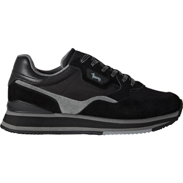 sneakers Harmont&Blaine nero a righe