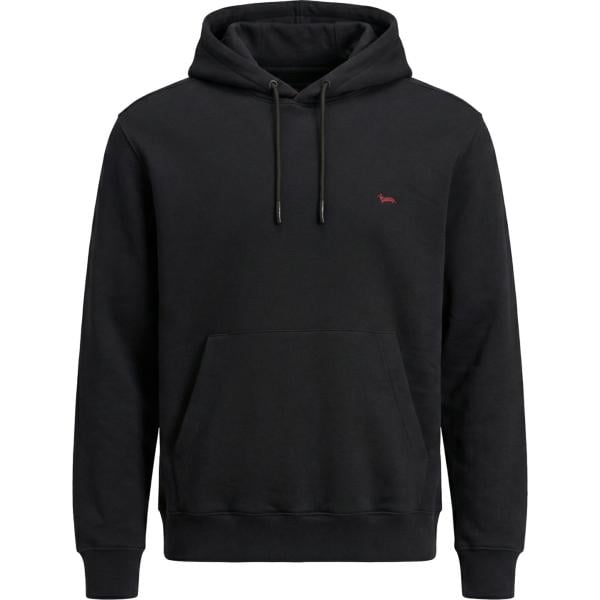 felpe con cappuccio Harmont&Blaine nero tinta unita