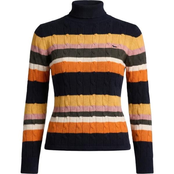 maglieria Harmont&Blaine nero a righe