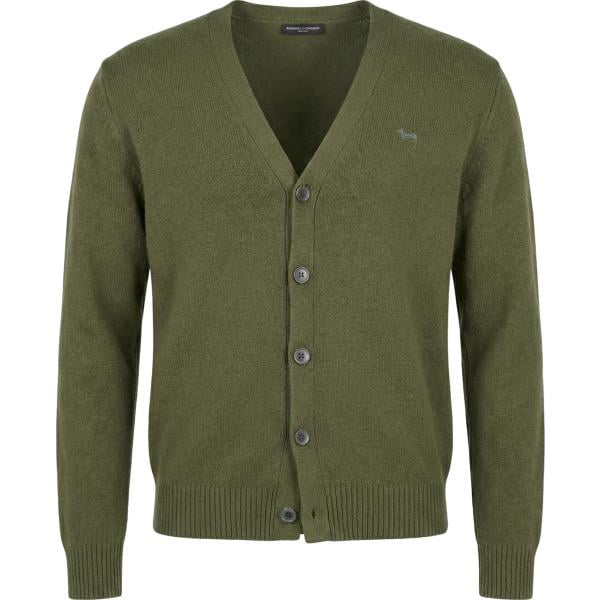 cardigans Harmont&Blaine verde tinta unita