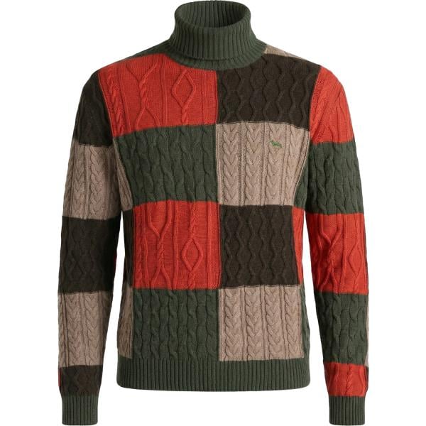 maglieria Harmont&Blaine nero a quadri