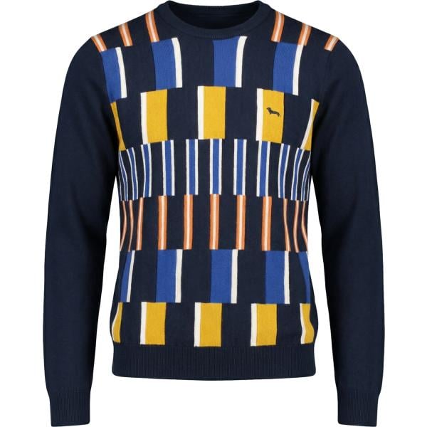 pullovers Harmont&Blaine blu a righe