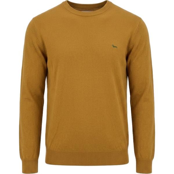 Maglione da uomo in marrone chiaro in lana Harmont&Blaine