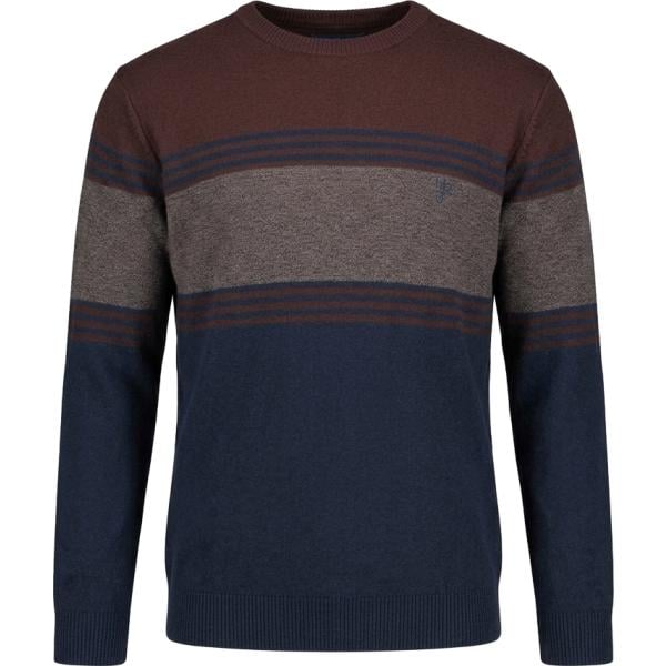 maglieria Harmont&Blaine marrone a righe