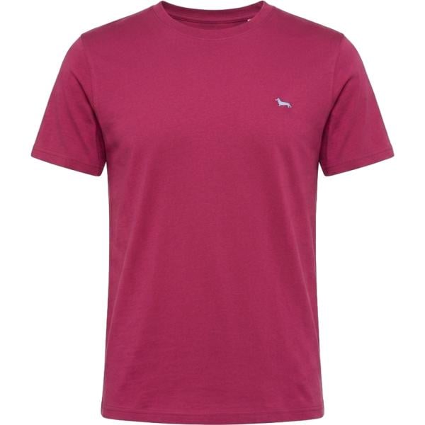 T-shirt da uomo in rosa scuro in cotone Harmont&Blaine
