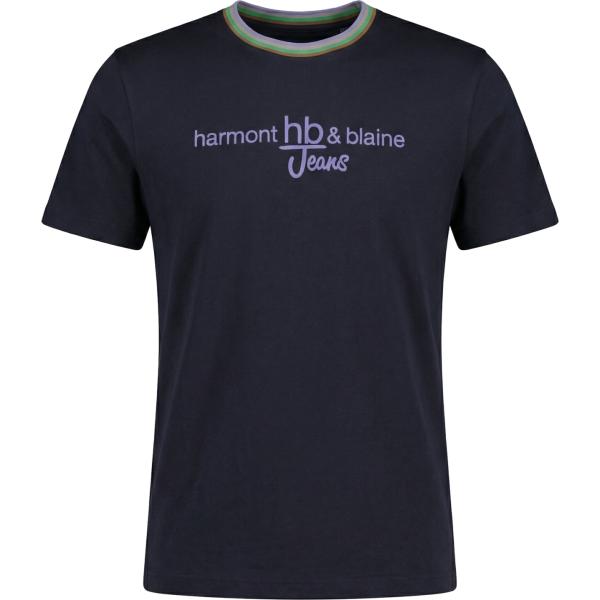 t-shirt Harmont&Blaine blu a righe