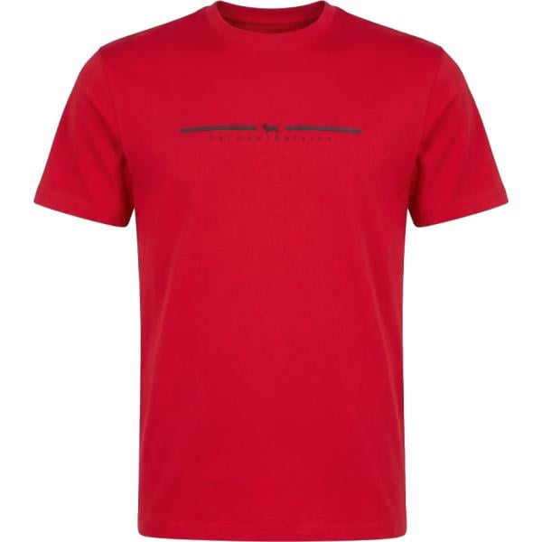 t-shirt Harmont&Blaine rosso con stampe